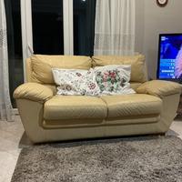 Divano in vera pelle