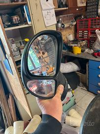 Specchietto retrovisore, Multipla