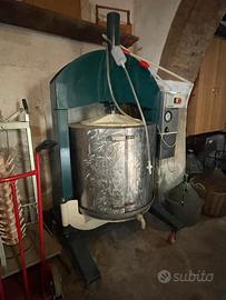 Pressa da vino 60 torchio idraulico