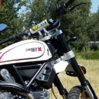 Paracolpi manubrio moto protaper scrambler