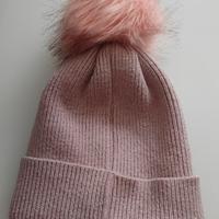 Cappellino rosa con interno Pile