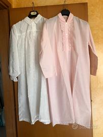 Vintage 2 camicie da notte nuove