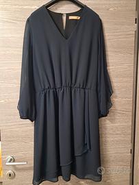 vestito blu elegante 