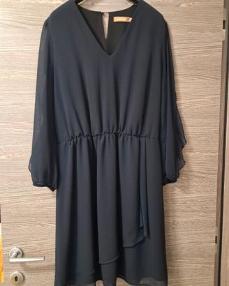 vestito blu elegante 