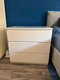 Cassettiera Ikea Malm a 3 cassetti