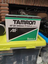 Sony "A" Tamron 28-200 AF con imballo 