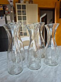 Caraffa bollata 1/2 litro 1 litro bormioli