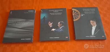 3 DVD Nabucco - L'Orfeo - Il Viaggio a Reims
