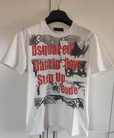 DSQUARED2 T-SHIRT AUTENTICA ed ORIGINALE b Dancing