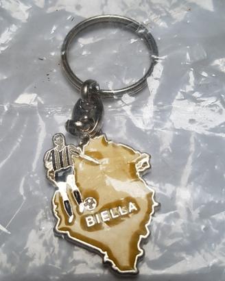 Portachiavi juve club biella vintage sigillato