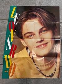 Poster rivista Cioè anni 90 vintage Di Caprio Fior