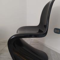 SET 4 sedie in stile Panton Chair di Verner