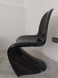 SET 4 sedie in stile Panton Chair di Verner