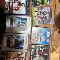 Lotto 8 giochi ps3/ps2