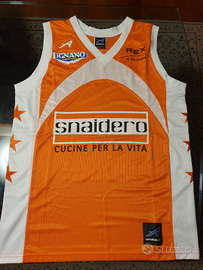 Maglia / Canottiera rara (M) Snaidero Udine Basket