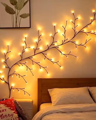 Ramo luminoso LED decorativo per parete