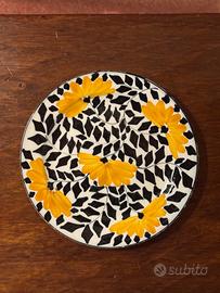 PIATTO COLORATO FIRMATO GHIRLA