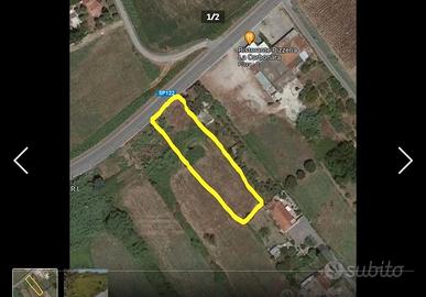 Terreno 1.275 m² 900 mt dal mare