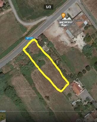 Terreno 1.275 m² 900 mt dal mare