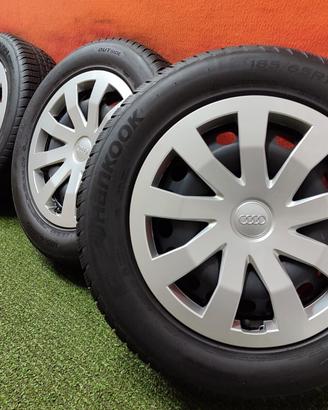 Cerchi Audi A1 VW Polo Seat Ibiza Gomme 185 65 15