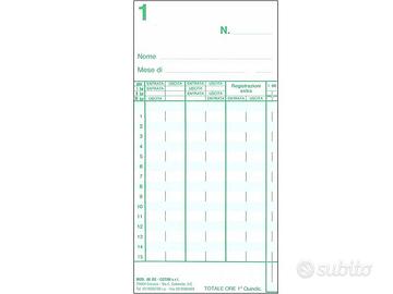 Cartellini COTINI mod. 86DX confezione sigillata