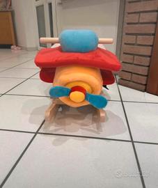 Cavallo a dondolo aeroplano