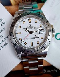 ROLEX EXPLORER II 16570 CHICCHI DI MAIS 1992 GAR