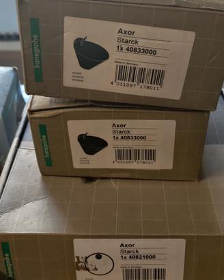 Lotto accessori bagno Hansgrohe Axor Starck NUOVI
