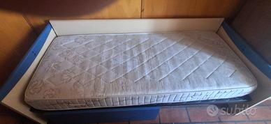 Letto singolo completo con cassettoni + scrivania