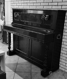Pianoforte d'epoca antiquariato fine 800 mob.  bar