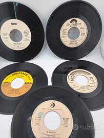 Lotto 5 dischi vinili 45 giri jukebox