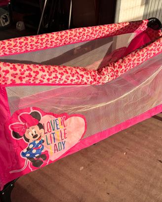 Lettino da viaggio campeggio Disney Minnie
