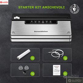 Bonsenkitchen Macchine Sottovuoto Alimenti, 5 Mod