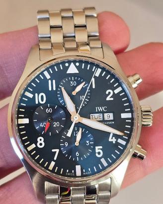 IWC Pilot Chronographe Le Petit Prince Ref 377717