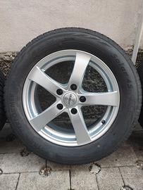 Cerchi Dezent 6.5jx16h2 + Gomme 4 season205-60-R16