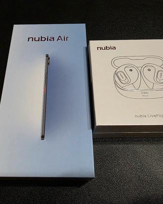 Smartphone Nubia Air + Cuffie Nubia LiveFlip