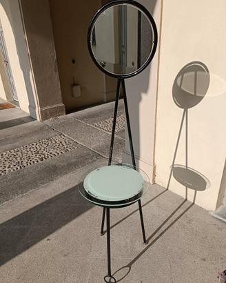 Tavolino da toilette nero in stile philippe Starck