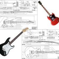 5 progetti chitarre elettriche fender gibson DIY