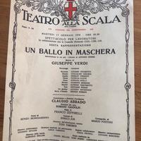 Locandine teatro alla scala