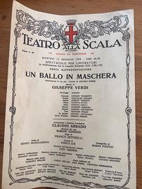 Locandine teatro alla scala