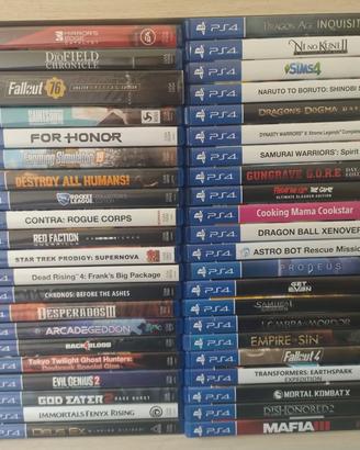 Giochi ps4 (leggere descrizione)