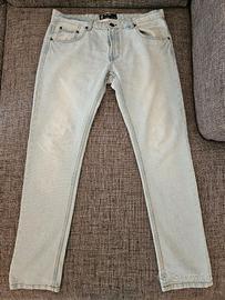 Jeans uomo 72D OVS Slim chiari taglia 52 size 36
