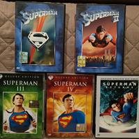 Collezione DVD Superman (5 dvd nuovi)