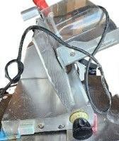 Affettatrice professionale in acciaio inox