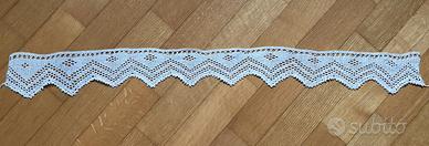 Bordura in pizzo all’uncinetto