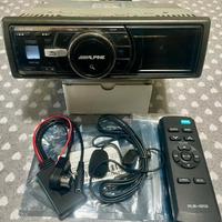  Alpine iDA-X100 con Bluetooth, e telecomando.