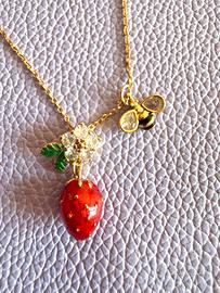 Collana Kate Spade ape fragola
