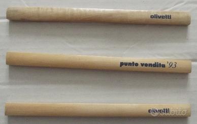 Olivetti matite pubblicitarie anno 1993