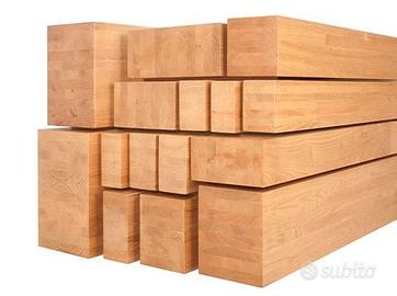 Travi in legno lamellare di abete
