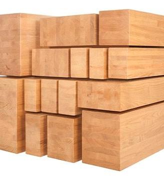Travi in legno lamellare di abete